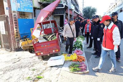 還路于民,新洲城區(qū)集中開展清障行動